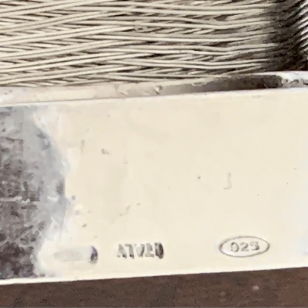 Vintage Bailey Banks &Biddle .925 genuine silver neclace, bracelet and earrings - Picture 4 of 9